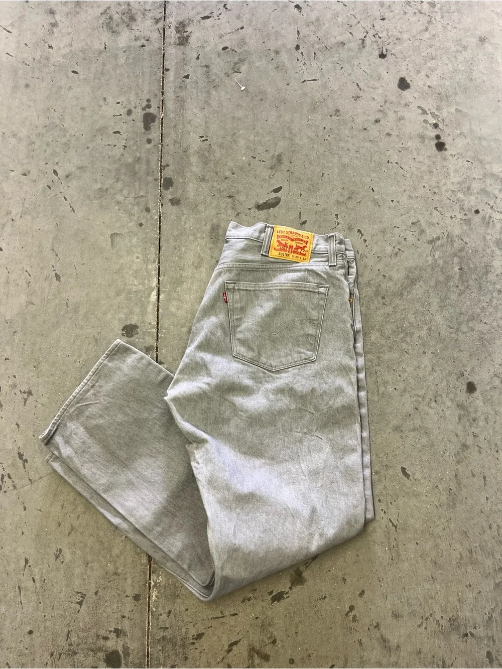 Levi's 501 XX Light Wash Denim Jeans
